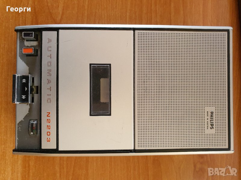  Philips N2203 Vintage Cassette Recorder, снимка 1