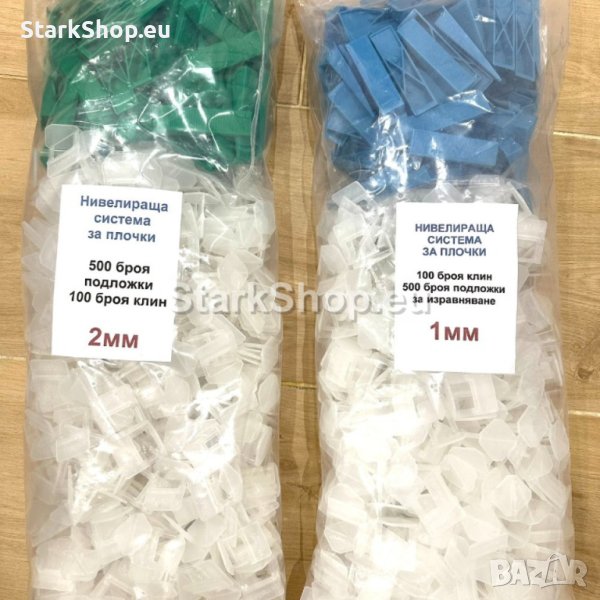 Нивелираща система за плочки – 2мм клинове и подложки, снимка 1