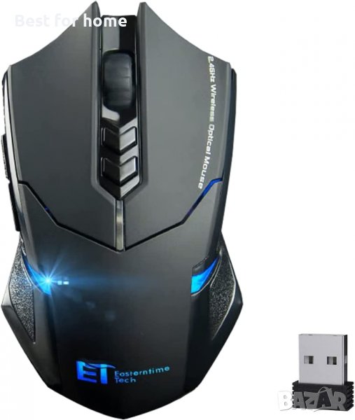 Професионална игрална оптична мишка ET TECH X-08 7 бутона, снимка 1