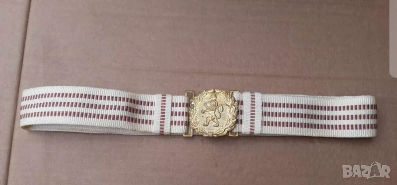 Военен офицерски колан Българска армия армейски, снимка 1