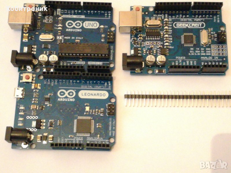 Arduino Uno R3, Arduino Leonardo R3, снимка 1