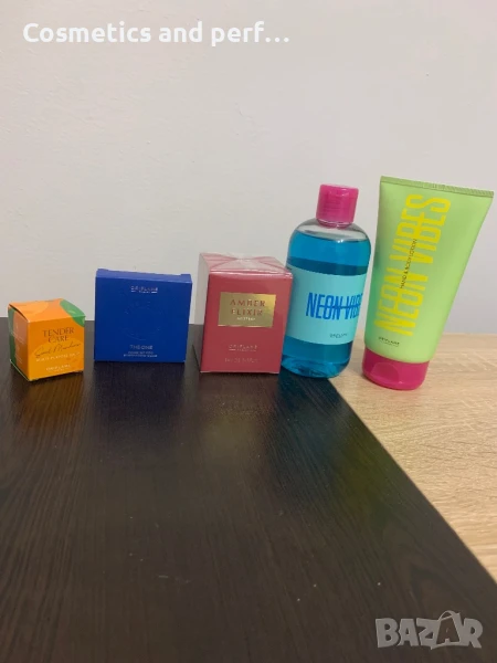 Лот от парфюм + сенки + нежна грижа + душ гел и крем за тяло, снимка 1