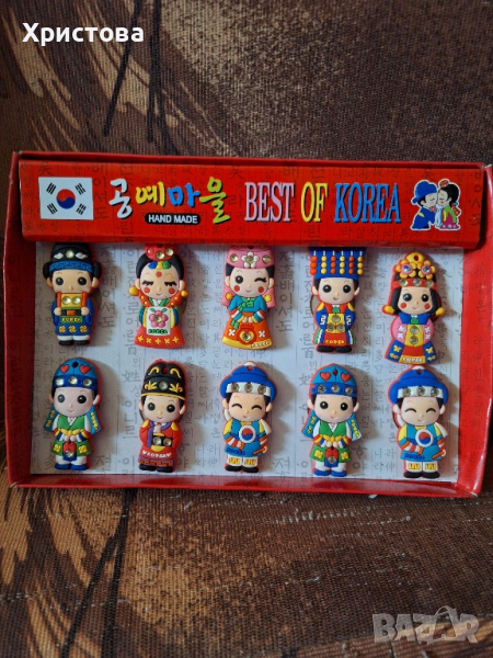 Сувенири магнити от Корея , снимка 1
