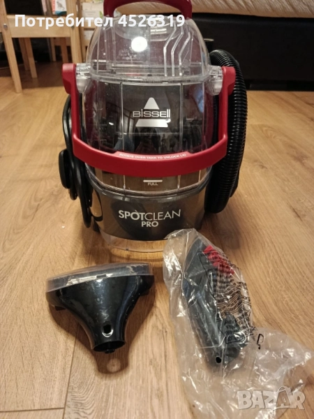 Bissell 1558N SpotClean Pro прахосмукачка, за сухо и мокро почистване, снимка 1