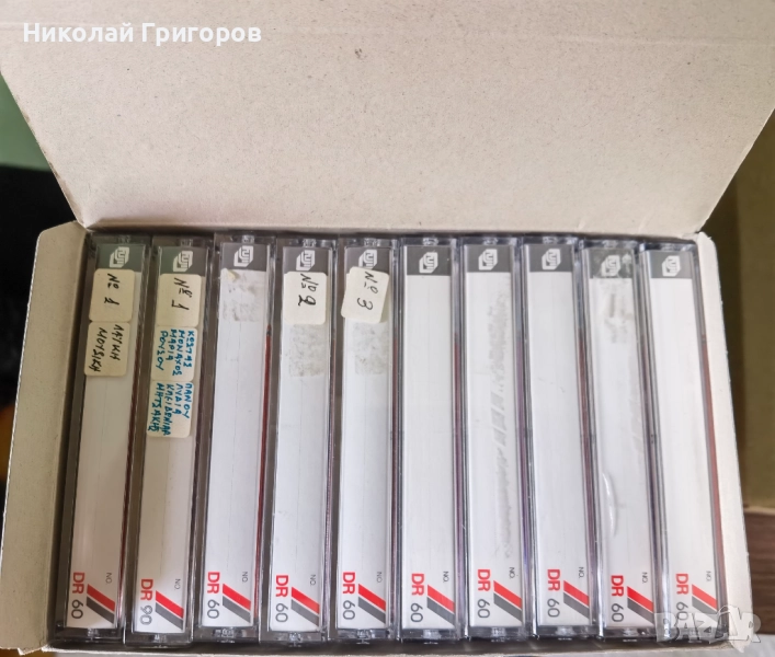 Касети+кашонче, снимка 1