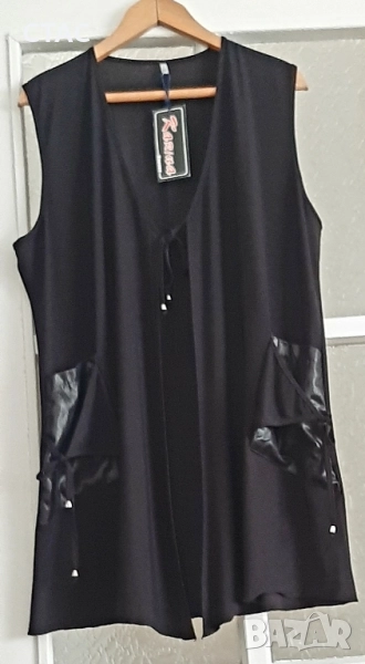 Нова,елегантна рокля,за сезона и нов еластичен елек, снимка 1