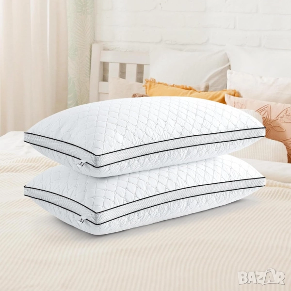 Slybear Ортопедични възглавници Комплект 2бр. 80x40 см, снимка 1