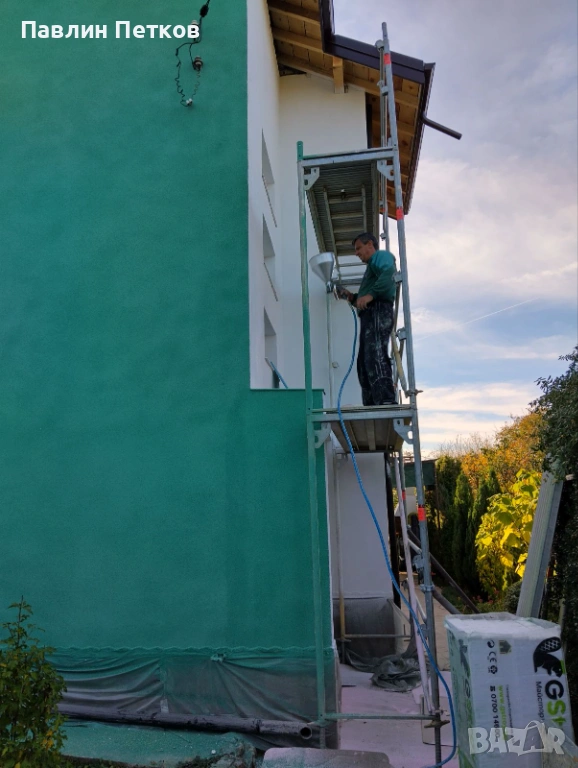 Мазилка върху стара мазилка , снимка 1