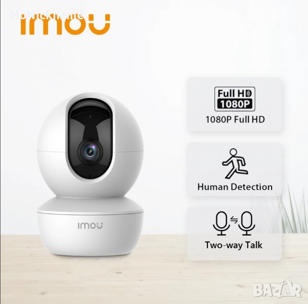 Dahua imou Ranger SE 2MP/4MP  WiFi Camera Вътрешна Охранителна Безжична Камера Бебефон, снимка 1