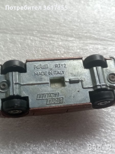 FIAT 128  метална количка , снимка 1