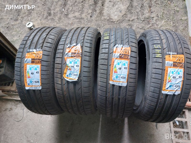 4бр.НОВИ летни TRACMAX 215/45/17 91W DOT 0121, снимка 1