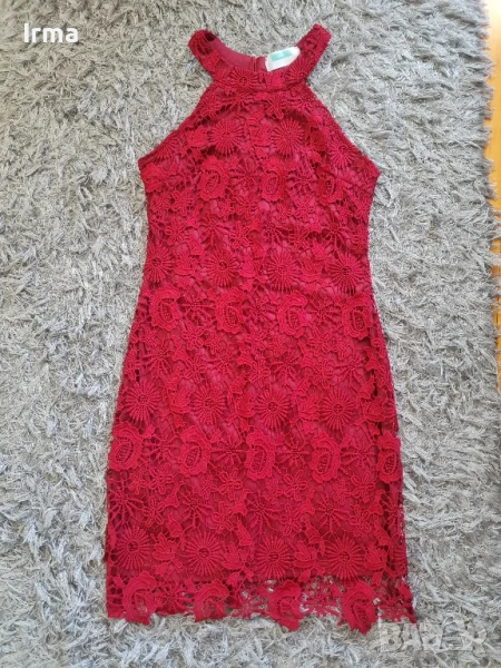 Много красива дантелена рокля, снимка 1
