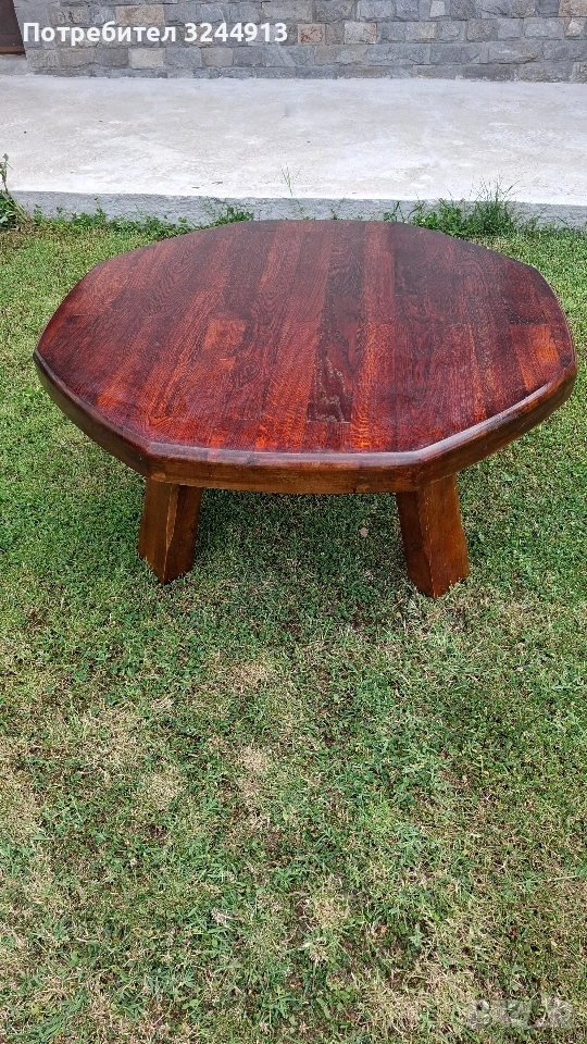 Масивна дървена маса тип софра , снимка 1