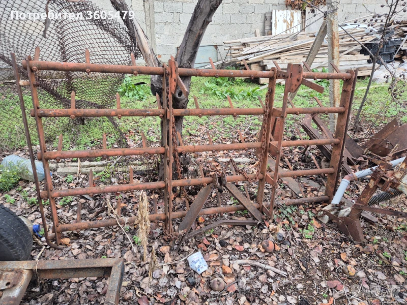 Зъбна брана 200см и подравнителна дъска 320см, снимка 1