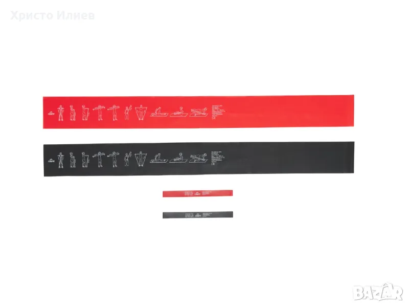 Фитнес ленти Комплект ластици за крака Сет ластици 4бр, снимка 1