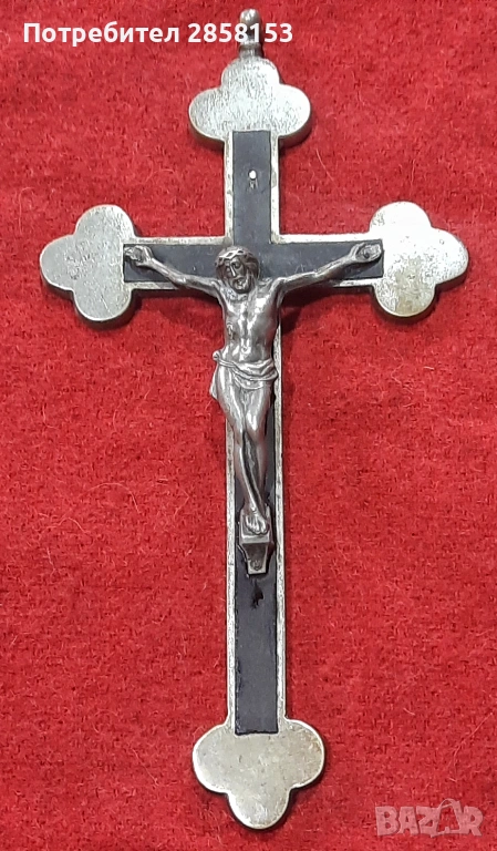 Стар нагръден кръст на австро-унгарски полеви свещеник , снимка 1