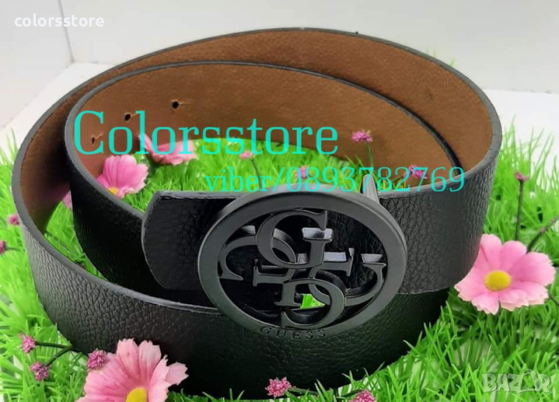 Черен колан Guess код VL12A30, снимка 1