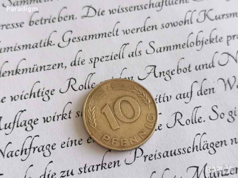 Монета - Германия - 10 пфенига | 1979г.; серия J, снимка 1
