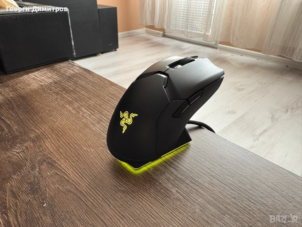 Гейминг мишка Razer - Viper Ultimate & Mouse Dock (станция) - оптична, снимка 1