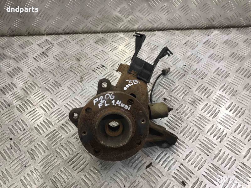 Предна лява главина Peugeot 206,1.4HDI,2003г., снимка 1