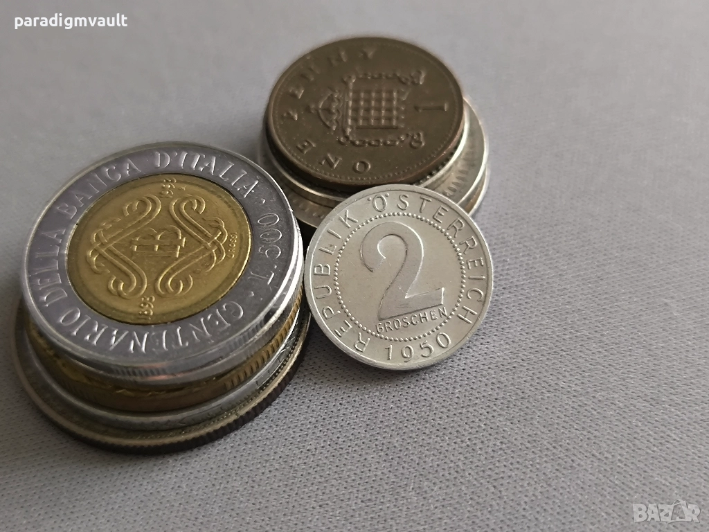 Mонета - Австрия - 2 гроша | 1950г., снимка 1