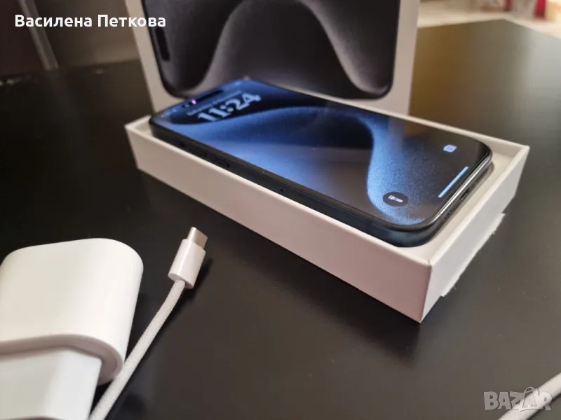 iPhone 15 Pro Midnight Blue - 128GB, снимка 1