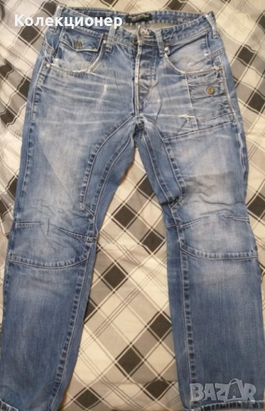 Мъжко дълго дънки в син цвят марково на Jack & Jones, снимка 1