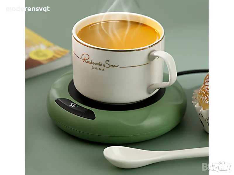 Котлон за чаша с USB кабел за кафе и чай, снимка 1