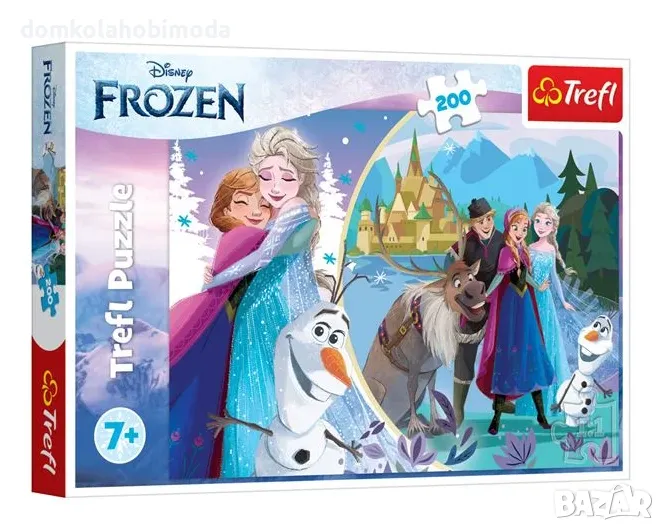 Пъзел Ана и Елза Trefl, 200 части 48х34 сантиметра , снимка 1