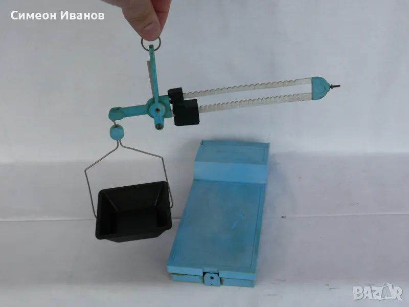 Интересна стара везна от1 до 50гр СССР #2075, снимка 1