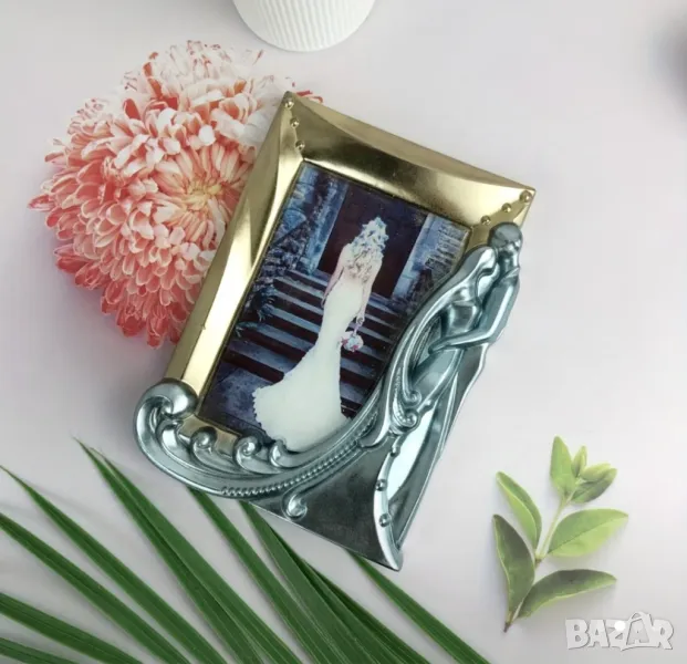 Молд рамка за снимка сватба голяма НАМАЛЕН, снимка 1