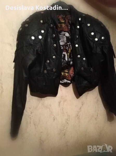 Дамско кожено яке от естествена кожа , снимка 1