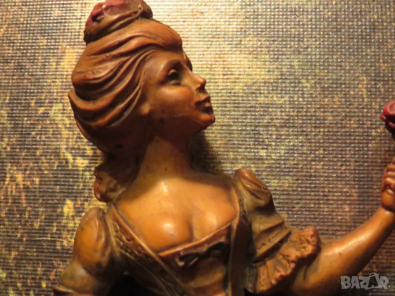 Старинна италианска барелефна картина Серенада за любимата  с маркировка еротика секс, снимка 1