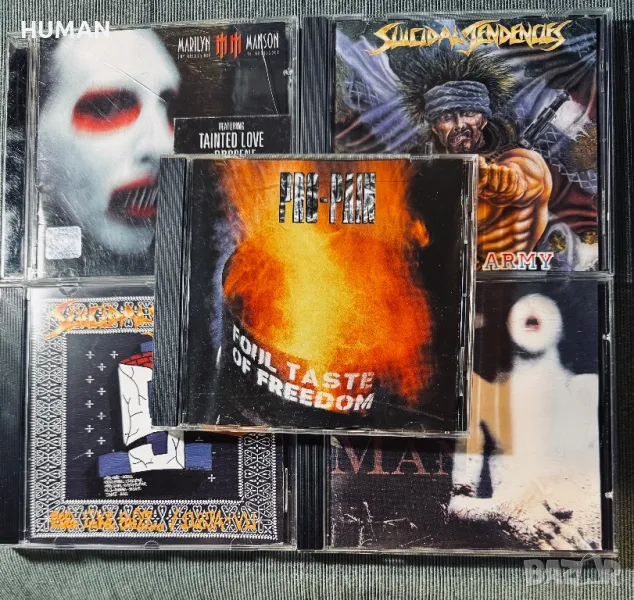 Marilyn Manson - Suicidal Tendencies - Pro-Pain, снимка 1