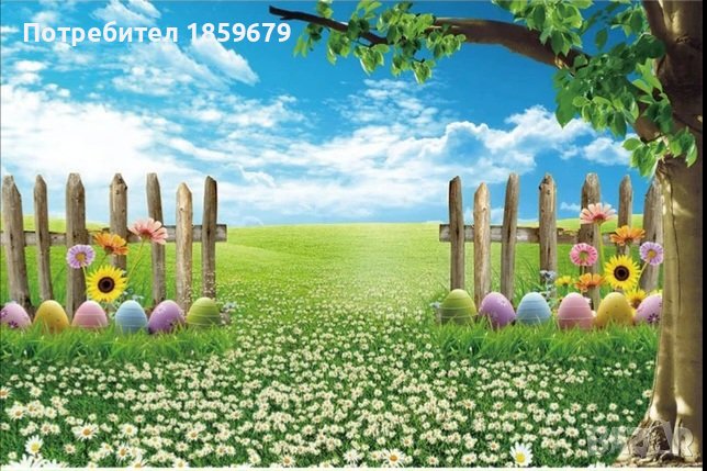 Великденски ВИНИЛ 120х180, снимка 1