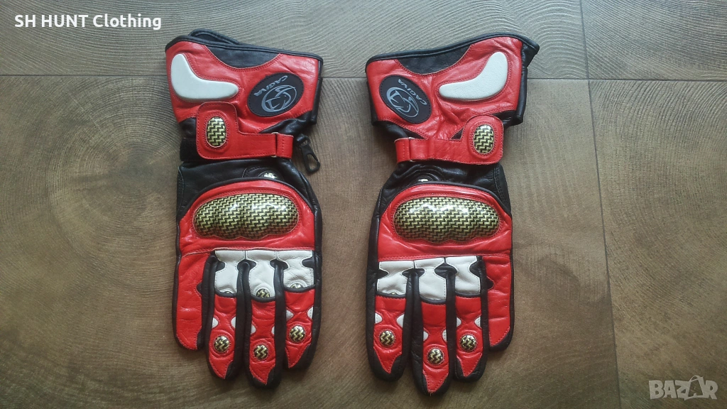 CAGIVA MOTO Leather Gloves Размер XL мъжки мото ръкавици естествена кожа 35-68, снимка 1