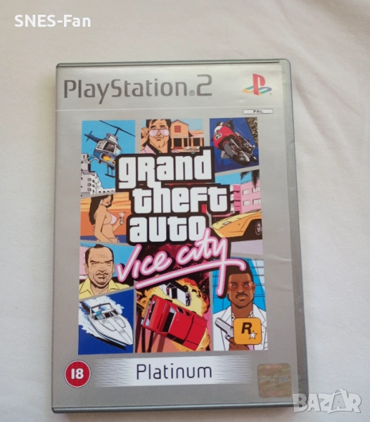 Grand Theft Auto Vice City PS2, снимка 1