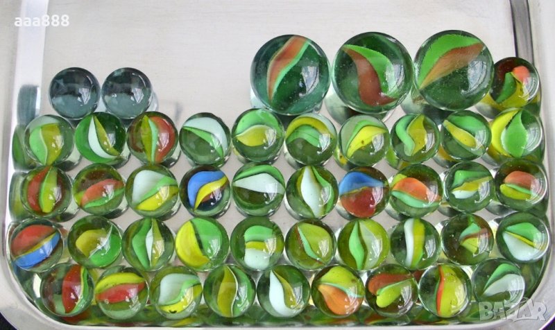  Топчета цветно стъкло тип Мурано, снимка 1