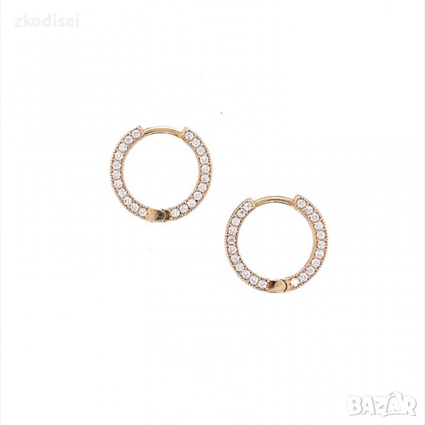 Златни обеци 2,49гр. 14кр. проба:585 модел:11565-2, снимка 1