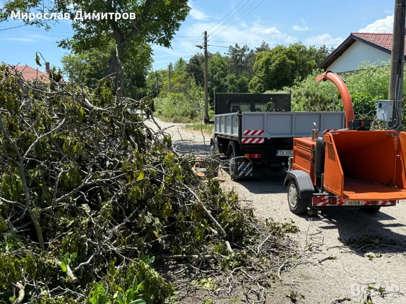 Услуги професионална дробилка и самосвал , снимка 1