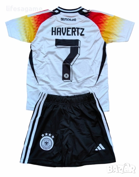 Детски футболен екип Германия Хаверц комплект Germany тениска Havertz, снимка 1