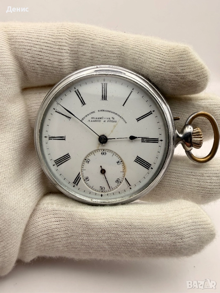 Deutsche Uhrenfabrikation Glashütte i/SA – A. Lange & Söhne (оригинален), снимка 1