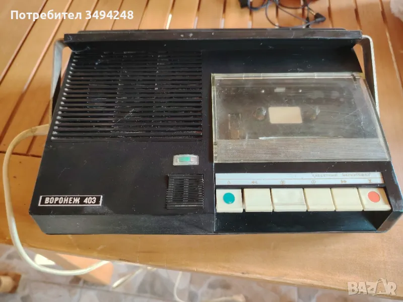 Касетофон Воронеж 403, снимка 1