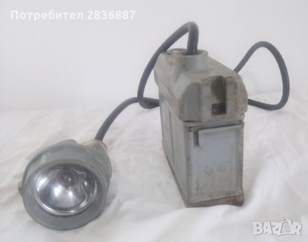 АКА Електрическа немска минна лампа, снимка 5 - Антикварни и старинни предмети - 35438250