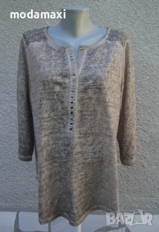 3XL Нова блуза Body Flirt с дантела , снимка 3 - Блузи с дълъг ръкав и пуловери - 47563179