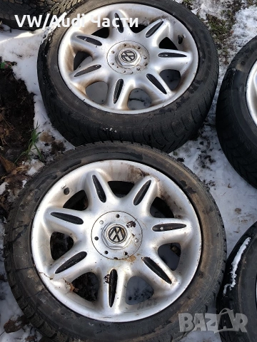 Джанти с гуми 17 цола 5х100 за Голф 4 Ауди А3 Сеат Шкода Бора VW Golf 4 Audi A3 Seat Skoda Bora , снимка 3 - Гуми и джанти - 53083992