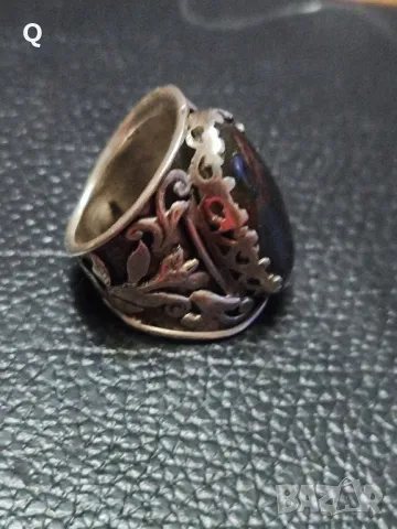 стар сребърен пръстен , снимка 10 - Пръстени - 50276645