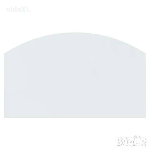 vidaXL Стъклена подложка за камина, 100x60 см（SKU:324154）, снимка 1