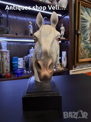 Рядка колекционерска скулптура на кон Goebel №8005, снимка 4 - Антикварни и старинни предмети - 53927892