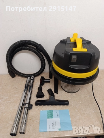 IVC-50, 50л., 2000W,Прахосмукачка за всмукване на сухо и мокро, снимка 11 - Прахосмукачки - 52881991